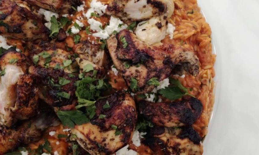 Η συνταγή της ημέρας: Κοτόπουλο με μεσογειακό κριθαρότο