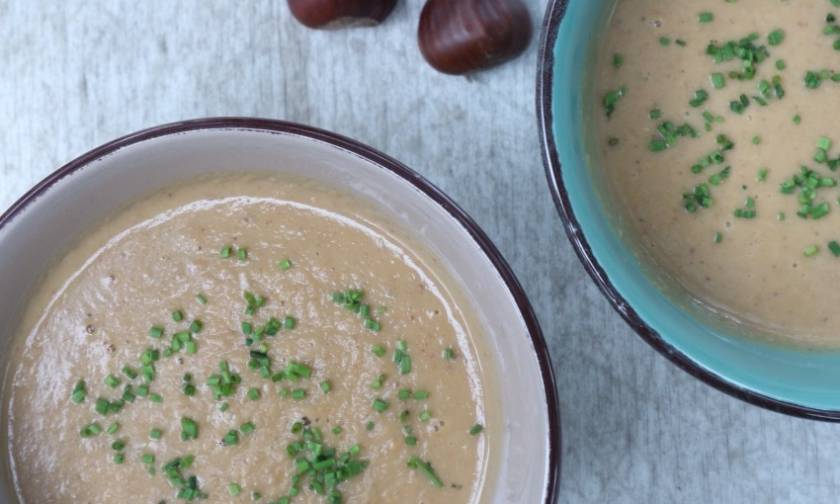 Η συνταγή της ημέρας: Σούπα κάστανο