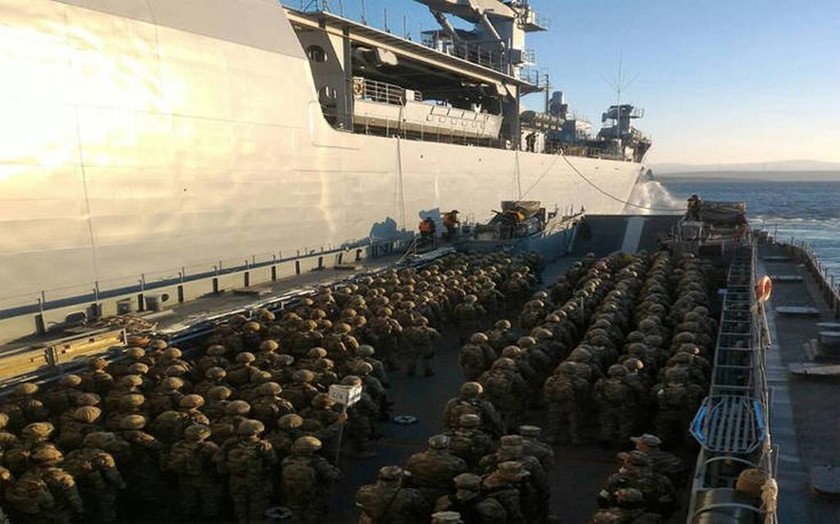 Συνεχίζονται οι προκλήσεις: Η Τουρκία έβγαλε τον στόλο της στο Αιγαίο (pics)