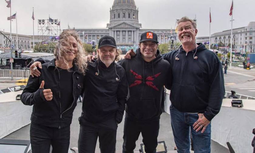Rock... δωρεά των Metallica για τους πληγέντες από τις φονικές φωτιές της Καλιφόρνια