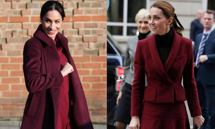 Γιατί ο βρετανικός Τύπος λέει πως Meghan και Kate ντύθηκαν σαν δίδυμες;