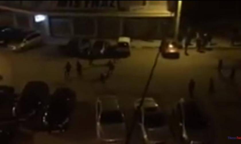 Άγριες συμπλοκές μεταξύ αλλοδαπών στη Θεσσαλονίκη (video)