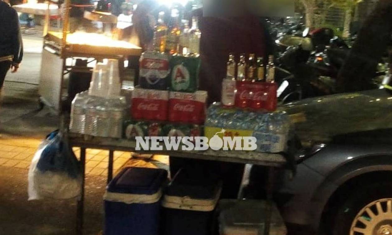 Παράνομη πώληση αλκοόλ έξω από το ΟΑΚΑ - Όργιο φοροδιαφυγής (pics)
