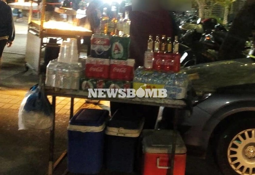 Παράνομη πώληση αλκοόλ έξω από το ΟΑΚΑ - Όργιο φοροδιαφυγής 