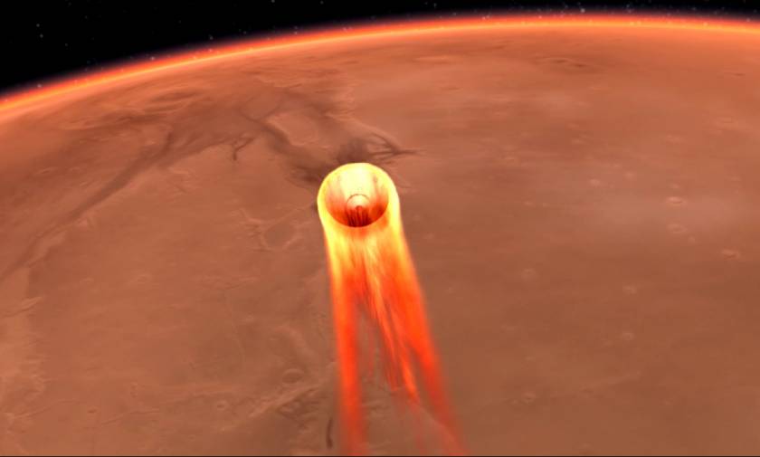 Η ανθρωπότητα γράφει ξανά ιστορία: Το διαστημόπλοιο InSight της NASA προσεδαφίστηκε στον Άρη (Vids)