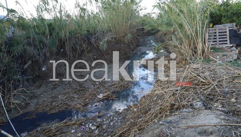 Ηράκλειο: «Πάγωσαν» οι κάτοικοι με το θέαμα στο Γαζανό ποταμό (pics)