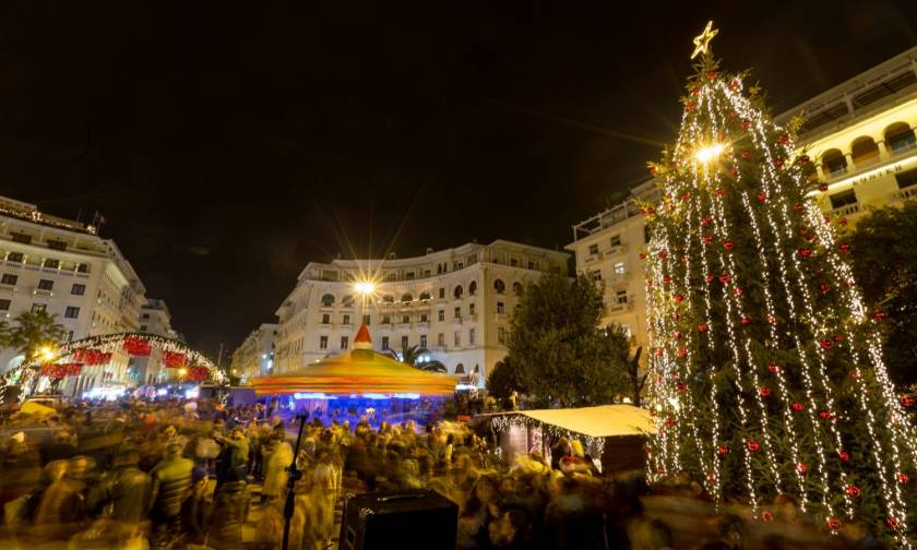 Θεσσαλονίκη: Αρχίζει την Πέμπτη το γιορτινό παραμύθι με το άναμμα του χριστουγεννιάτικου δέντρου