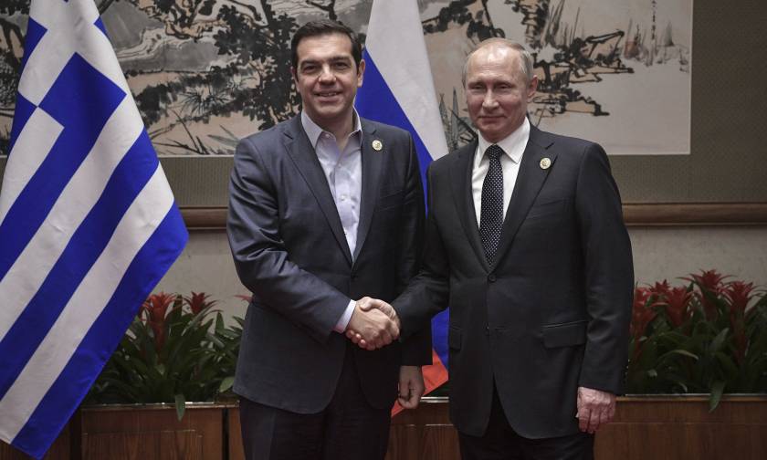 PM Tsipras to visit Russia; to meet with Putin and Medvedev on Dec.7
