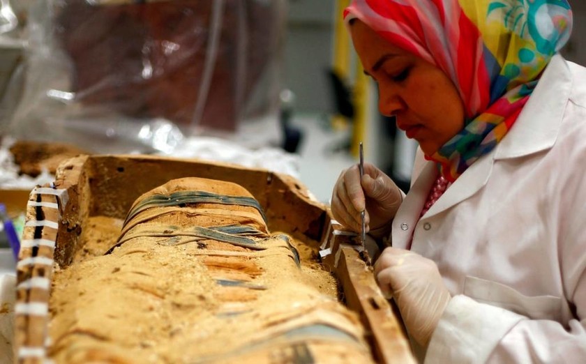 Στα «άδυτα» του εντυπωσιακού νέου μουσείου του Καΐρου – Θα είναι ένα από τα μεγαλύτερα στον πλανήτη