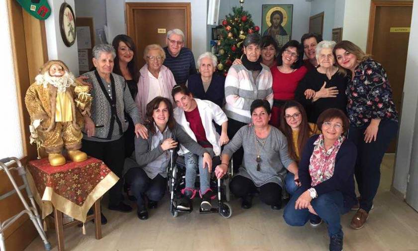 Η Εύξεινος Λέσχη Χαρίεσσας έδωσε χαρά στο Γηροκομείο Νάουσας