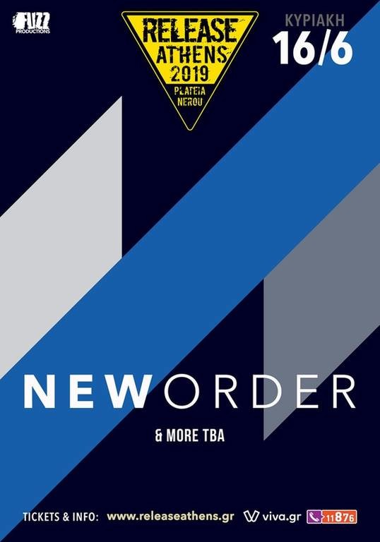 Οι New Order στο Release Athens 2019