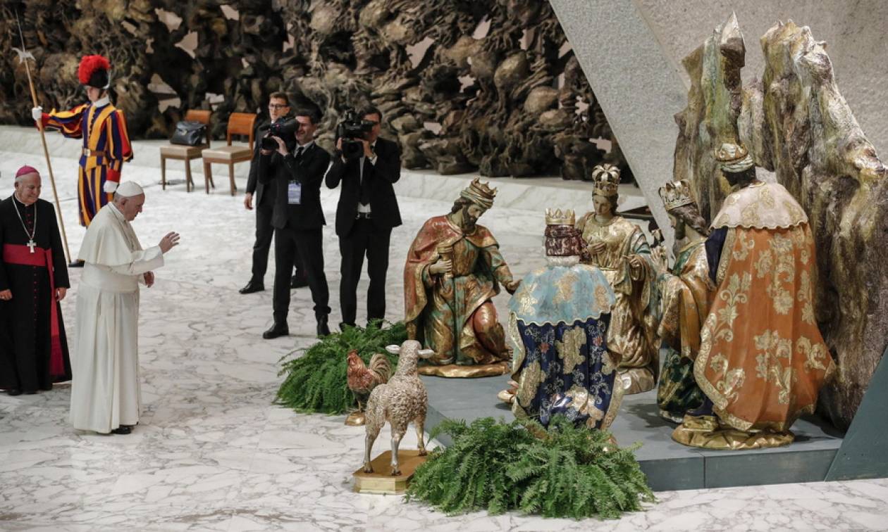 Χριστούγεννα 2018: Μια φάτνη από 720 τόνους άμμου στο Βατικανό! (vid)