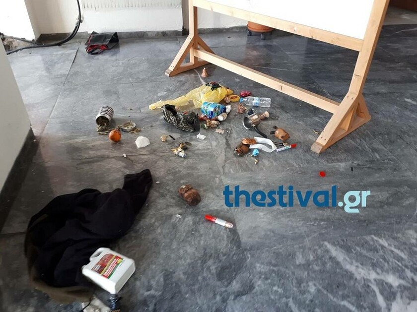 Θεσσαλονίκη: Βομβαρδισμένο τοπίο η Θεολογική Σχολή του ΑΠΘ - Τεράστια η οικονομική ζημιά (pics)