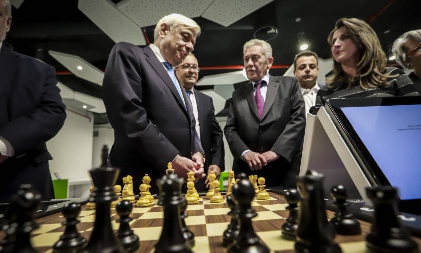 President Pavlopoulos inaugurates Athena Center for Science and Technology