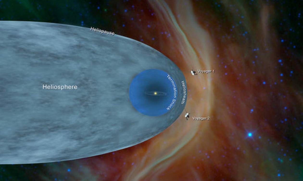 Δέος: Tο σκάφος Voyager 2 της NASA εισήλθε στο διαστρικό χώρο (video)
