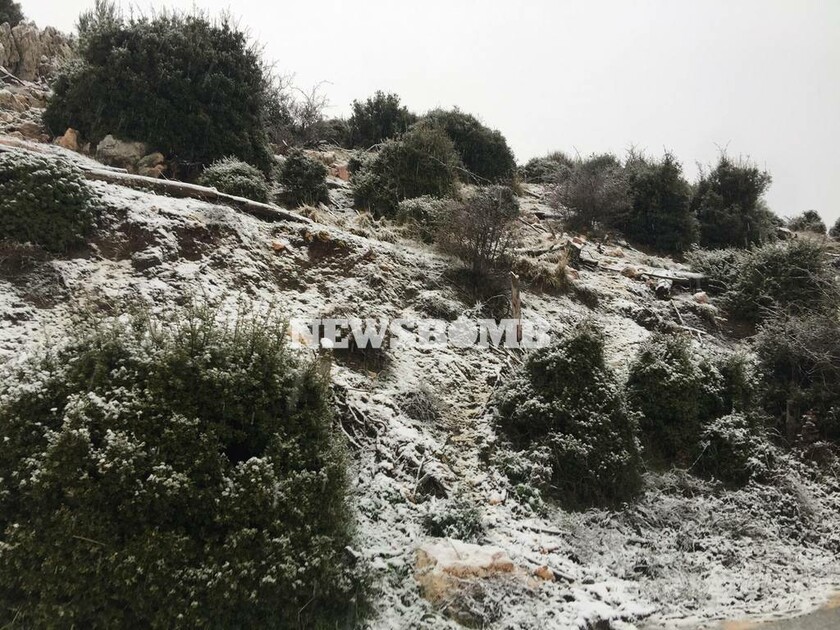 Ο χιονιάς «κύκλωσε» την Ελλάδα: Τσουχτερό κρύο και λευκό τοπίο στη μισή χώρα