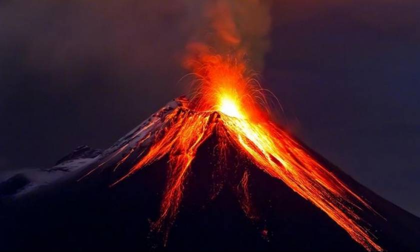Εντυπωσιακή έκρηξη ηφαιστείου στο Μεξικό (vid)