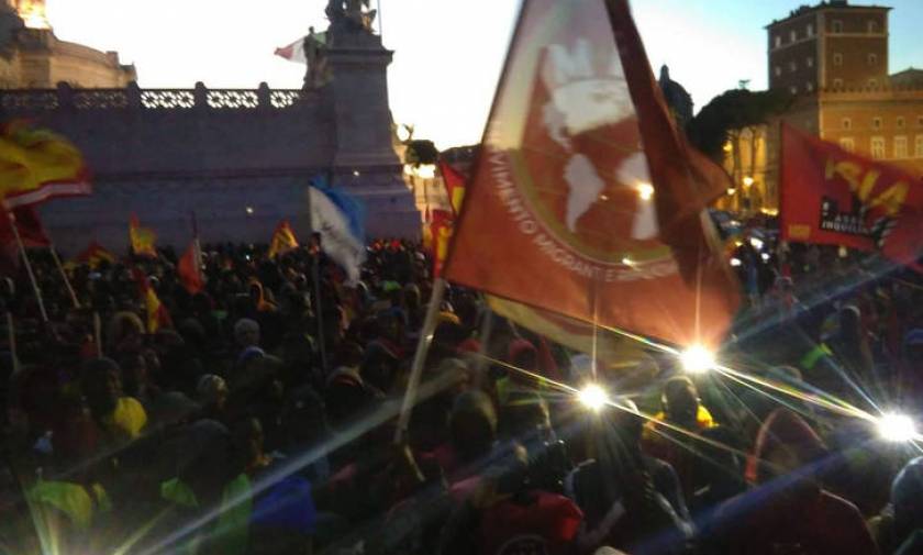 Ρώμη: «Κίτρινα γιλέκα» για την αντιμεταναστευτική πολιτική της κυβέρνησης