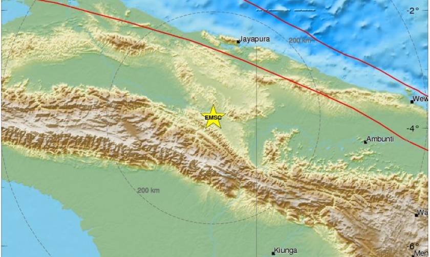 Σεισμός 6,2 βαθμών συγκλόνισε την Ινδονησία