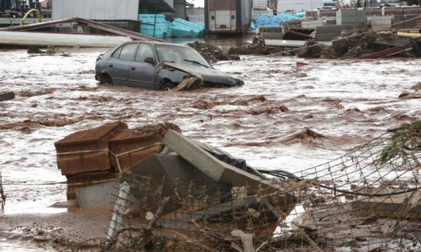 Σοκ στη Μάνδρα με σκελετό που ξέβρασε το ποτάμι ένα χρόνο μετά τις φονικές πλημμύρες