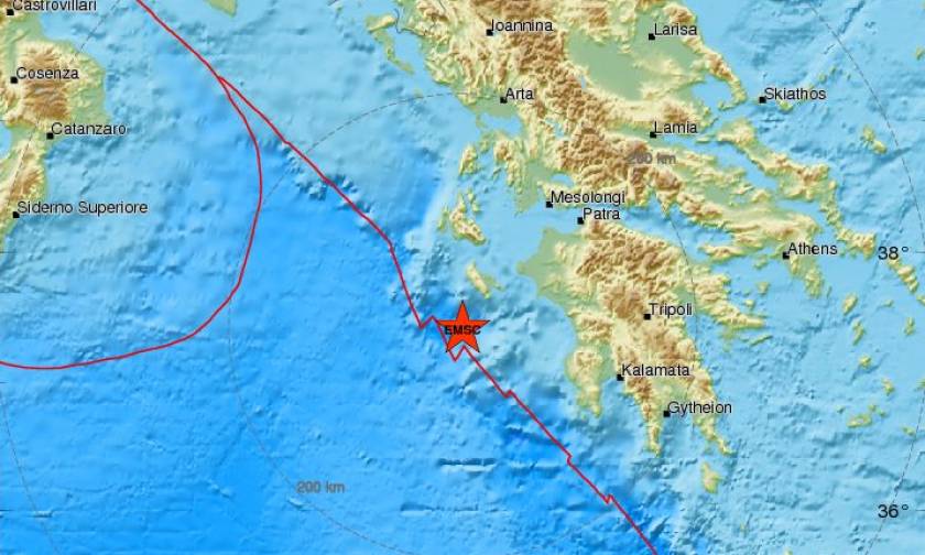 Σεισμός: Νέα μετασεισμική δόνηση κοντά στη Ζάκυνθο (pic)