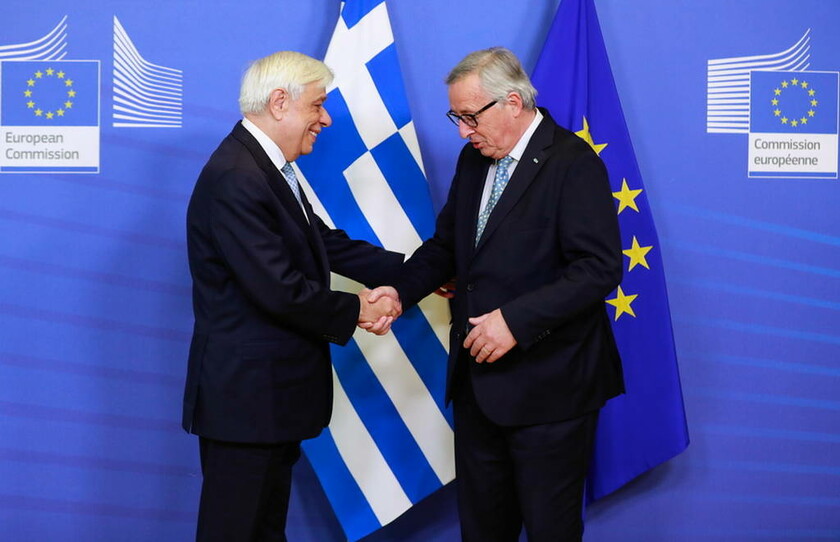 Προκόπης Παυλόπουλος και Ζαν Κλοντ Γιούνκερ υπέρ της ένταξης των χωρών των Δυτικών Βαλκανίων στην ΕΕ