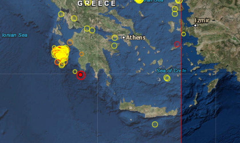 ΈΚΤΑΚΤΟ: Σεισμός τώρα στη Μεθώνη