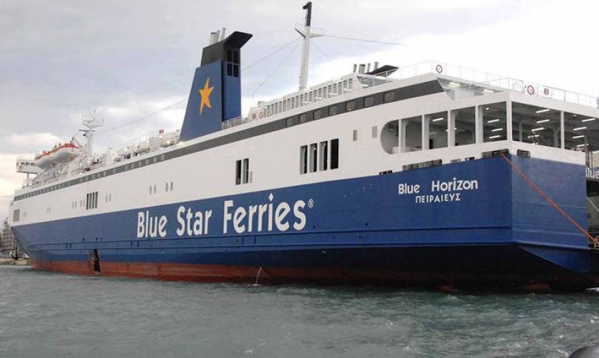 Αναστάτωση στο λιμάνι του Πειραιά: Απειλητικό τηλεφώνημα για βόμβα στο πλοίο Blue Star Horizon