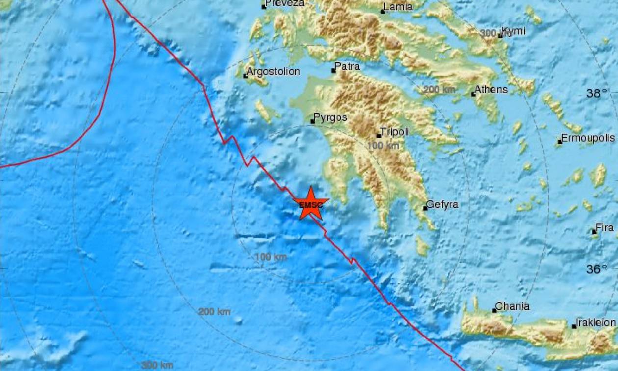 Σεισμός Μεσσηνία: Δεν έχουν αναφερθεί προβλήματα από τη σεισμική δόνηση