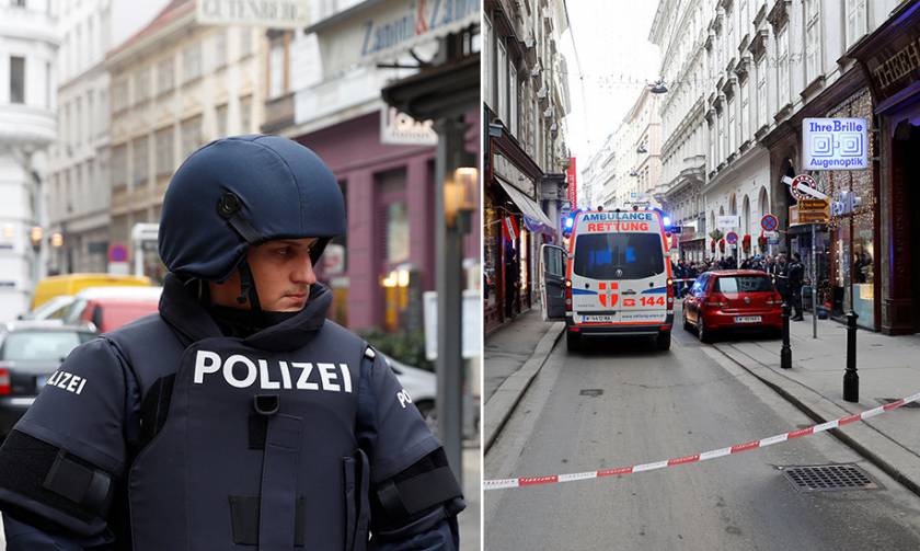 Πυροβολισμοί στο κέντρο της Βιέννης: Ένας νεκρός και ένας τραυματίας (pics)