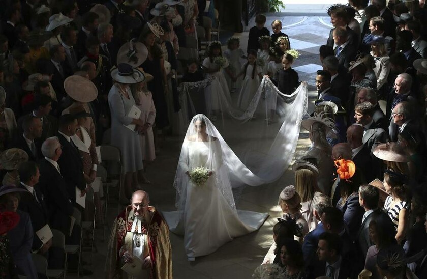19 Μαΐου - Αγγλία: Ο γάμος της χρονιάς. Η Μέγκαν Μαρκλ στο παρεκκλήσι του Αγίου Γεωργίου