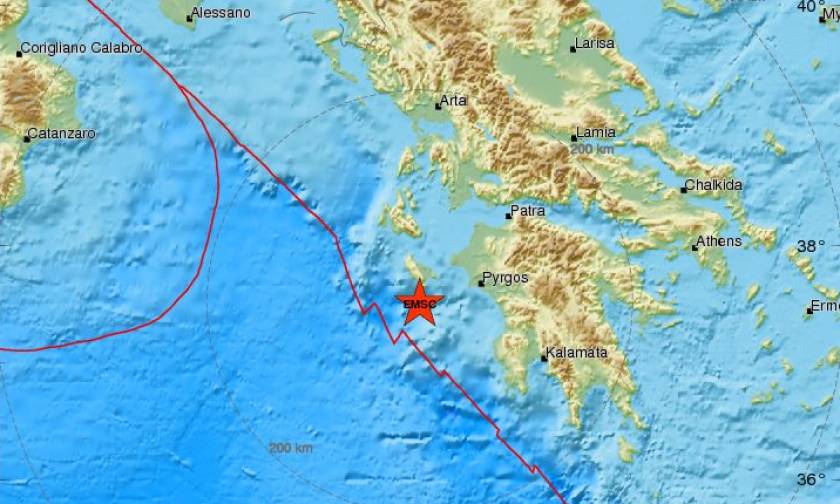 Σεισμός: Μετασεισμός κοντά στη Ζάκυνθο - Αισθητός στο νησί (pics)