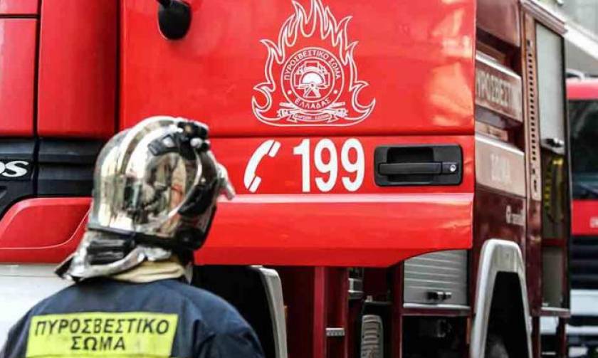 Συναγερμός στην Πυροσβεστική – Καίγεται εργοστάσιο στη Λάρισα (pic+vid)