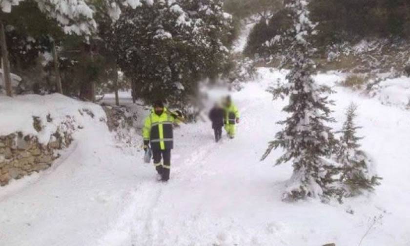 ΣΟΚ στην Ευρυτανία: 55χρονη πέθανε στα χιόνια μετά το πρωτοχρονιάτικο ρεβεγιόν