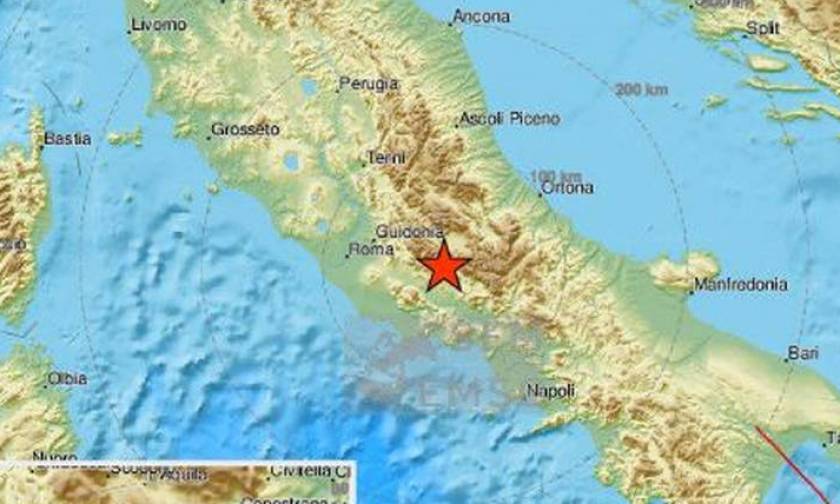 Σεισμός στη Λ' Άκουιλα της Ιταλίας