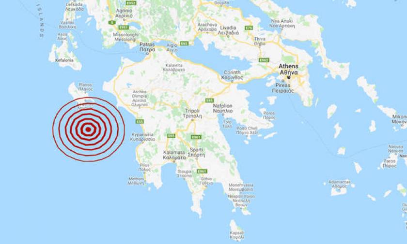 Σεισμός: Νέος μετασεισμός κοντά στη Ζάκυνθο (pic)