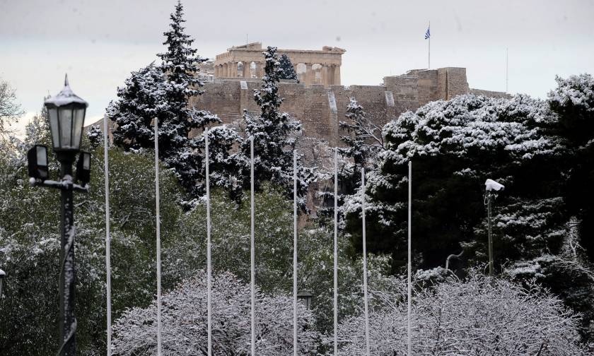 Κακοκαιρία «Τηλέμαχος»: Έρχονται χιόνια στην Αθήνα - Σε ποιες περιοχές θα το στρώσει