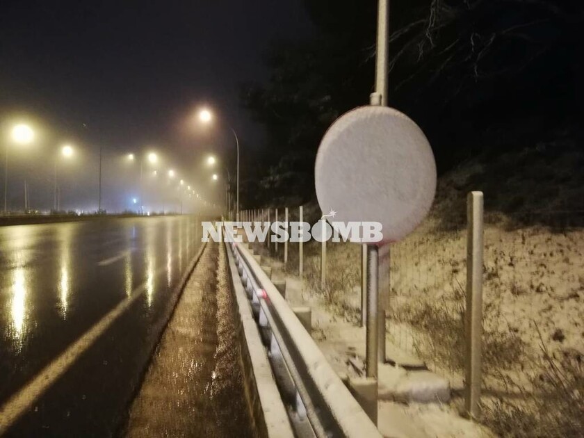 Καιρός ΤΩΡΑ: Πυκνή χιονόπτωση σε Μαλακάσα και Ωρωπό – Νιφάδες στην Κηφισιά (pics+vids)