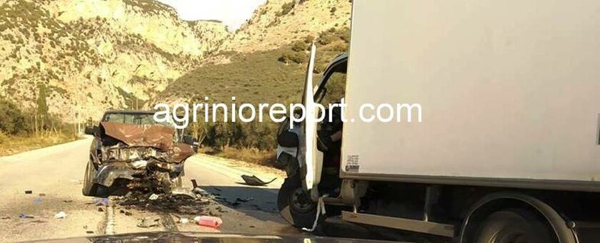 Αγρίνιο: Τροχαίο ατύχημα με σοβαρό τραυματισμό (pics)