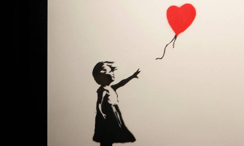 Εκτίθεται στη Γερμανία το αυτοκαταστραφόμενο έργο του Banksy (vid)
