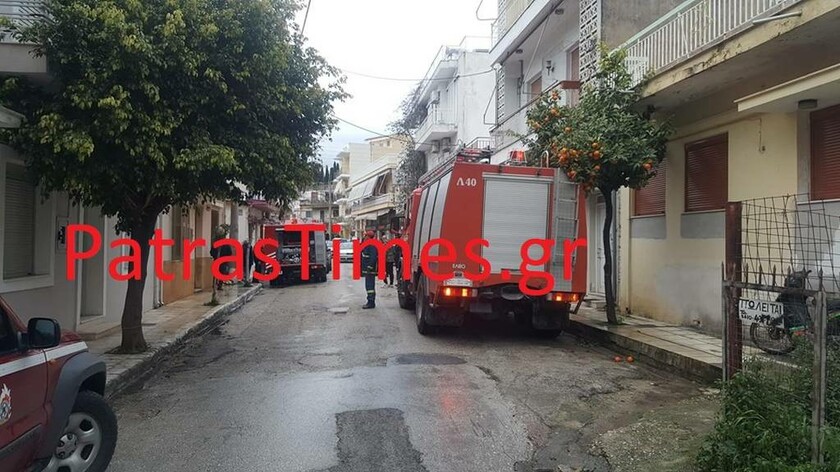 Τραγωδία στην Πάτρα: Κάηκε ζωντανός μέσα στο σπίτι του (pics)
