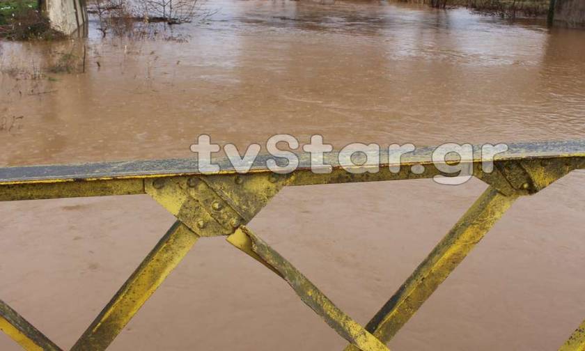Καιρός: Ανέβηκε επικίνδυνα η στάθμη στον ποταμό Κηφισό Βοιωτίας (pics)