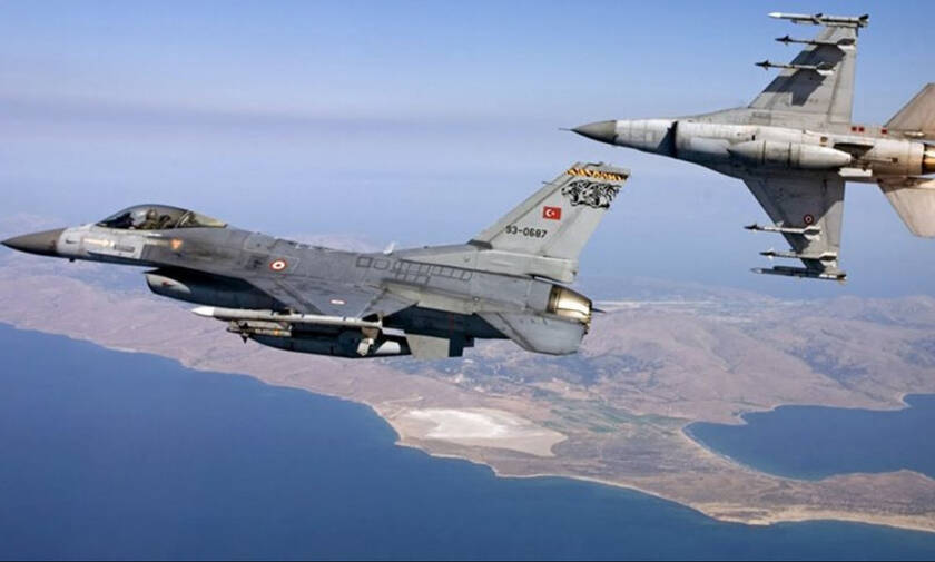 Συναγερμός στο Αιγαίο: Υπερπτήσεις τουρκικών F-16 πάνω από το Κουνελονήσι