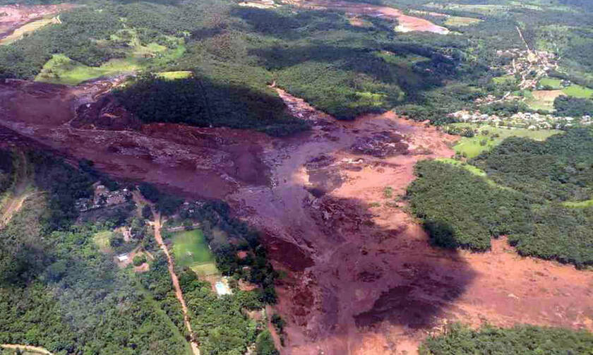Βραζιλία: Κατέρρευσε φράγμα σε ορυχείο - Τουλάχιστον 200 αγνοούμενοι (pics+vid)
