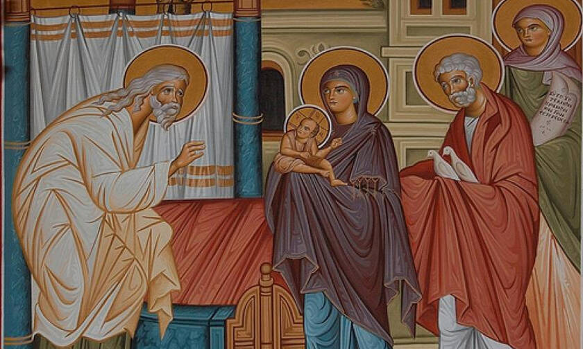 3 Φεβρουαρίου: Του Αγίου Συμεών του Θεοδόχου και της Προφήτιδος Άννας