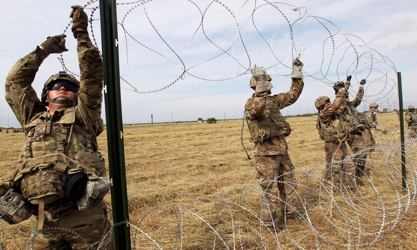 Οι ΗΠΑ στέλνουν 3.750 στρατιώτες στα σύνορα με το Μεξικό