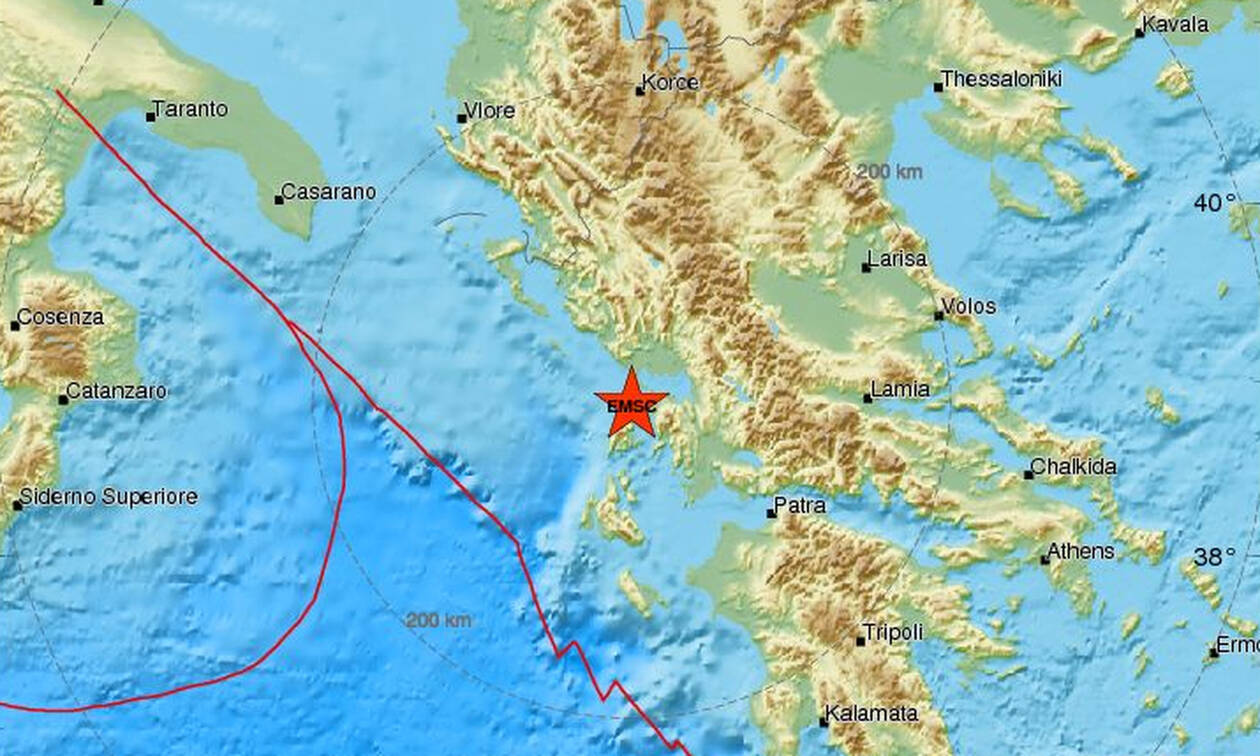 Σεισμός ΤΩΡΑ κοντά σε Πρέβεζα και Λευκάδα (pics)