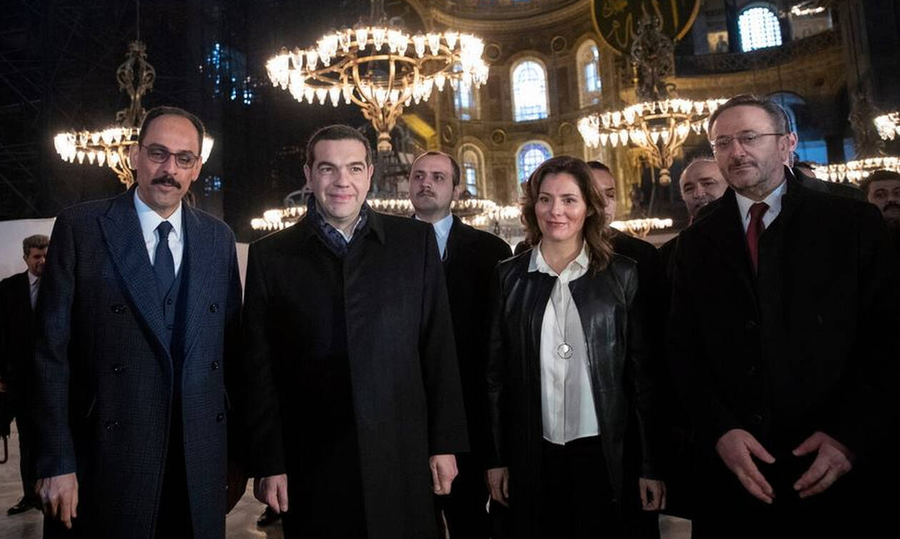 Επίσκεψη Τσίπρα στην Τουρκία: Στην Αγιά Σοφιά ο Έλληνας πρωθυπουργός (pics+vid)