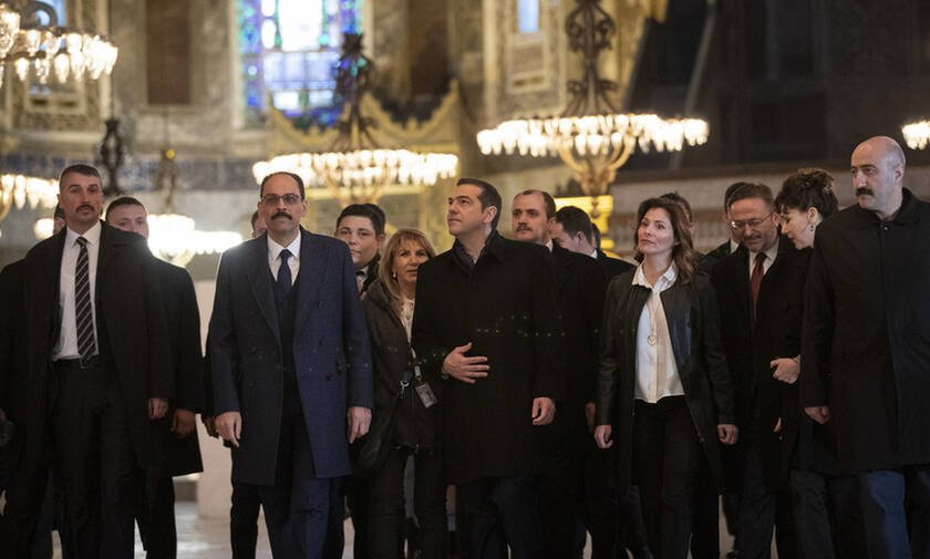 Tsipras to visit Hagia Sophia and Halki Theological School