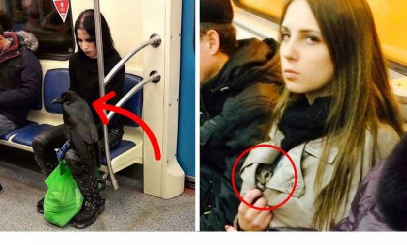 Ζουν ανάμεσά μας: Είναι αυτοί οι πιο αλλόκοτοι άνθρωποι που έχεις δει ποτέ στο μετρό; (Pics) 